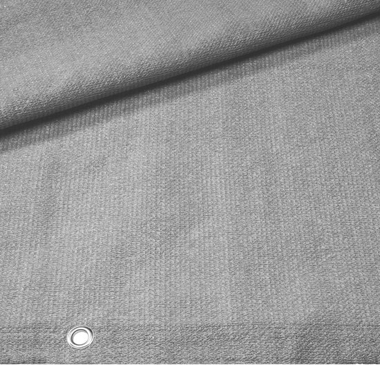 Privacyscherm voor balkon - Horizontal Stripes in Beige