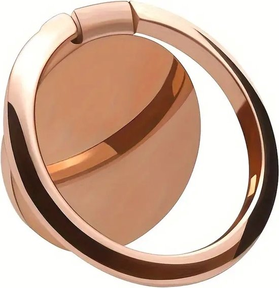 Ring Houder Draaibaar I Ring Button I Telefoonbutton I Telefoon Standaard I Telefoon Ring Houder I Roze