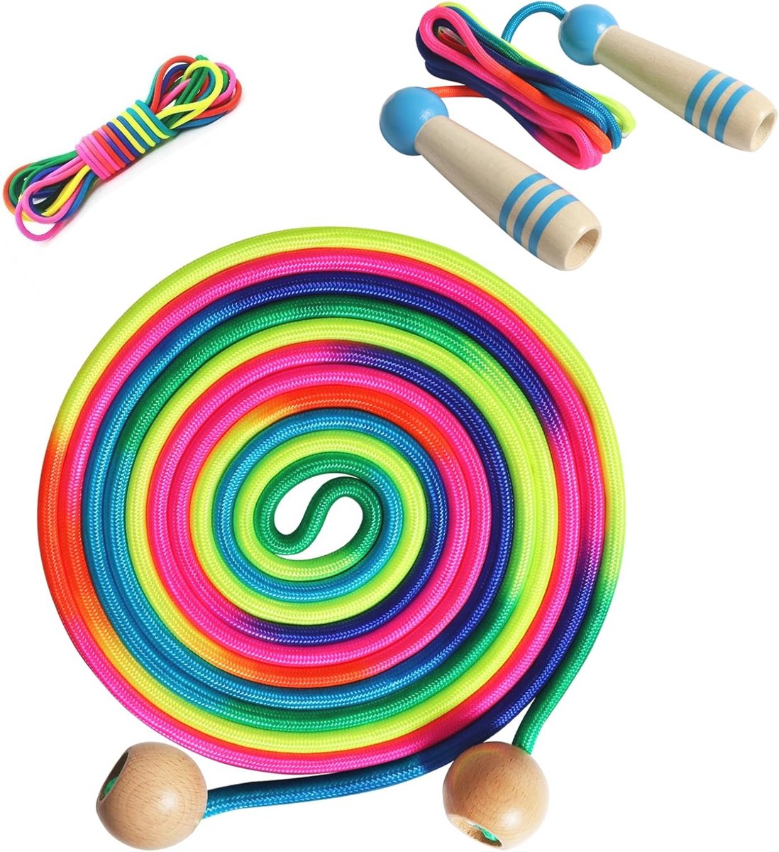 Springtouw voor Kinderen - Verstelbaar 5 Meter Gymnastiek Touw voor Actieve Kinderen