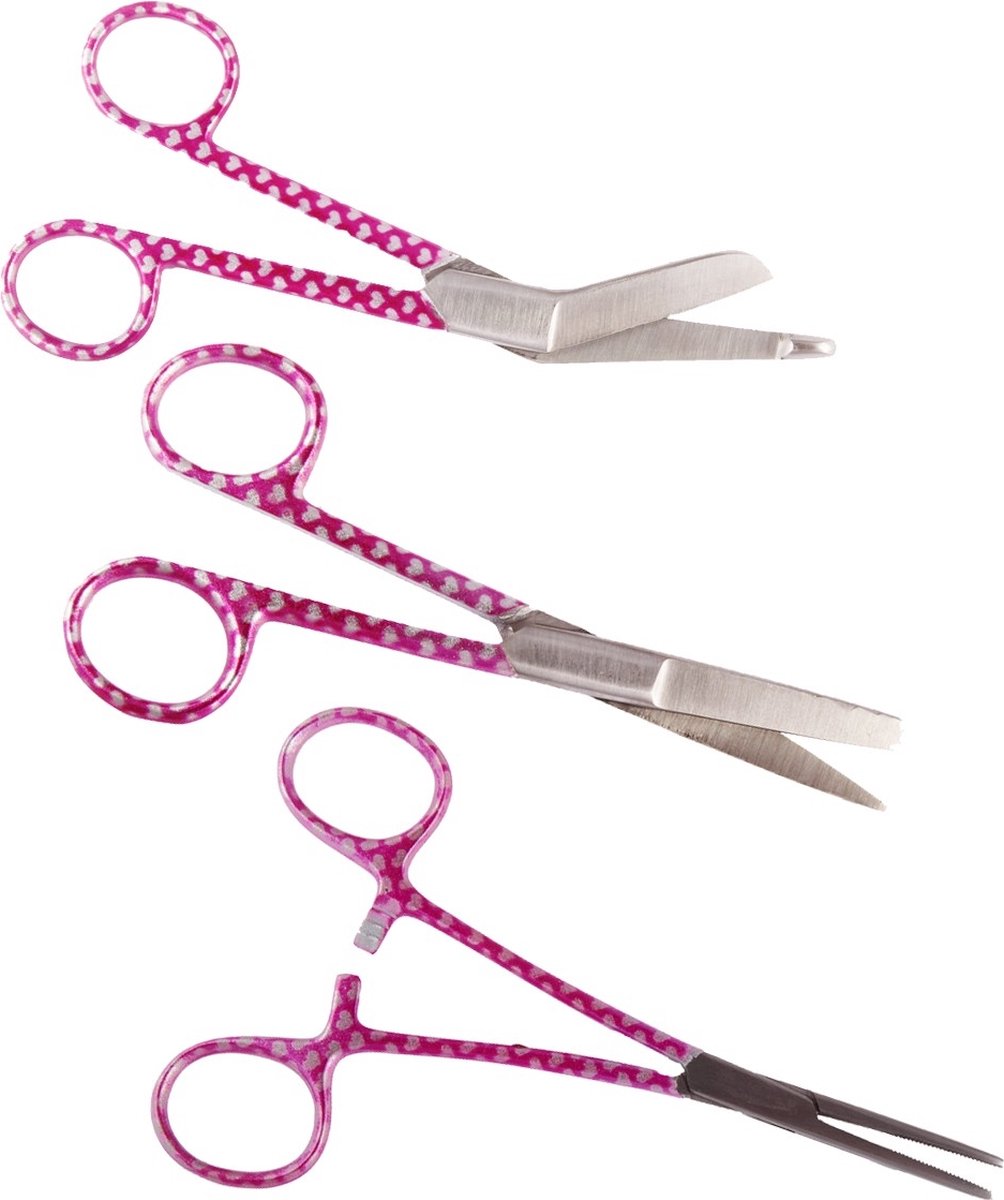 Goedkoopste LINKSHANDIG Verpleegkundige Scharenset - Hearts | MDR Gecertificeerd - Zorg - Zuster - Cadeau - Verpleegster - Accessoires - Nurse Cadeau - Verpleegkundige Schaar - Verpleegkundige Artikelen