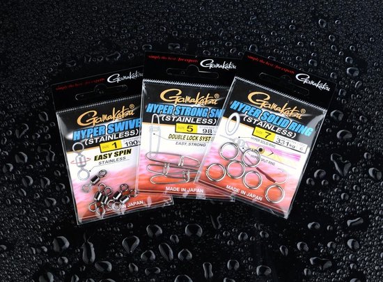 Gamakatsu Hyper Split Ring Size 04 / 22kg van Gamakatsu — afbeelding 3
