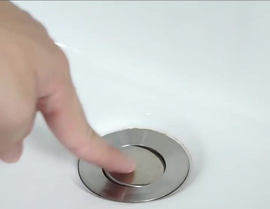 Afvoerplug RVS Voor Spoelbak Keuken - 78mm - Gootsteenstop Voor Afvoer Wasbak Afvoerstopper Korfplug Zeef