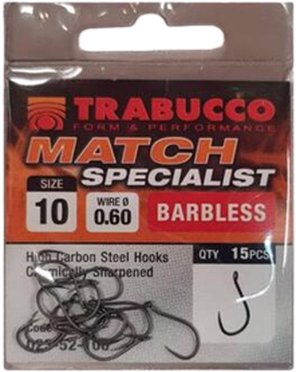 Trabucco Match Specialist Barbless #12