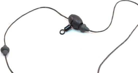 PB Products - Downforce Tungsten - X-small Naked Chod Rubber & Bead - 4 stuks van PB Products — afbeelding 4