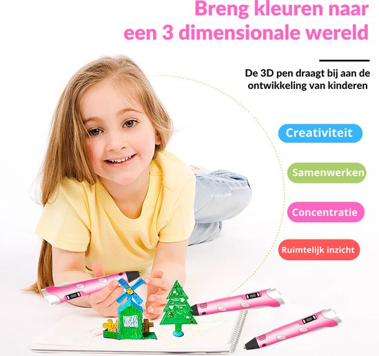 Bindpo Papier Modèle Pour Stylo 3D - 20 Feuilles Avec 40 Motifs Dessin Animé Pour Enfants - Idéal Loisir Créatif Et Bricolage