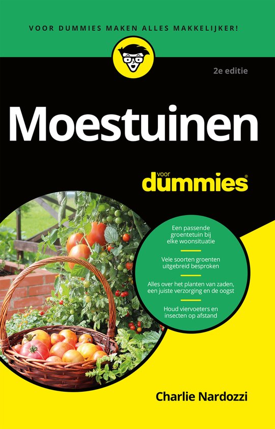 Moestuinen voor Dummies - cover