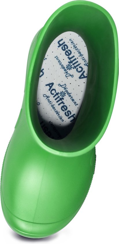 Ladeheid LA-CA-Panda Kinder Regenlaarzen - Rubber - Licht - EVA - Smaragdgroen - 28/29
