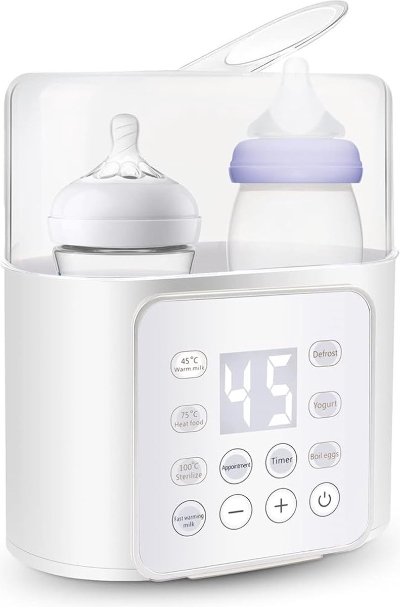 Equivera Flessenwarmer - Flessenwarmers - Flessenwarmer Ondwerweg - Flessenverwarmer - Flessenwarmer Baby - Flesverwarmer - Fleswarmer
