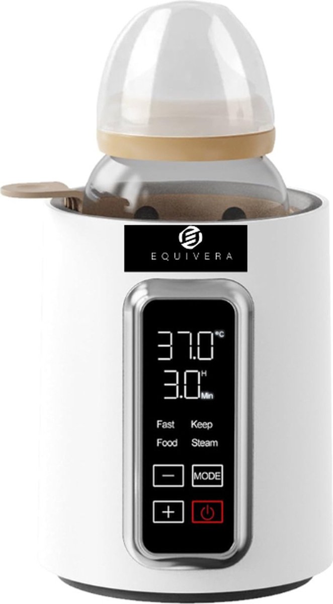 Equivera Flessenwarmer - Flessenwarmers - Flessenwarmer Ondwerweg - Flessenverwarmer - Flessenwarmer Baby - Flesverwarmer - Fleswarmer