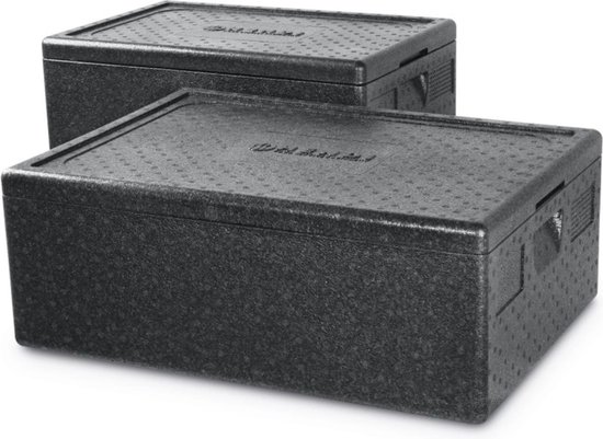 HENDI Thermobox Profi Line - GN 1/1 - 46L - Hoge isolatiewaarde - Verzonken handgrepen - 600x400x320mm van Hendi — afbeelding 4