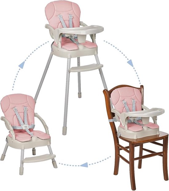 Martinelli Milano kinderstoel Siesta Follow Me - Grey Jasmin