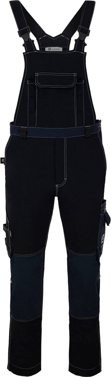 Avacore tuinbroek - Werkbroek - stretch, cordura - zwart en marineblauw - maat 62