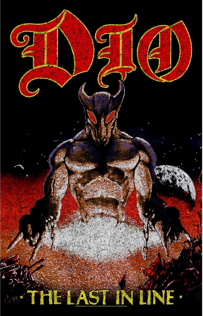 Razamataz Dio - Last in Line - Textiel Poster