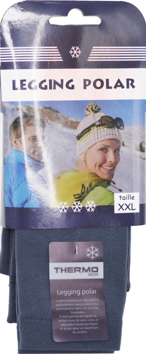 Polar legging dames Marine -2 paar- maat XXL