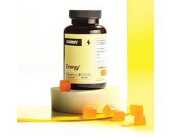 GIMMY Energy - Vitamine gummies voor meer energie - geen capsule, poeder of tablet - CoQ10, Ginseng, Vitamine B8, Vitamine B12 & Vitamine D3 - Vegan & Suikervrij - ontwikkeld door apothekers - 100% natuurlijk supplement - 60 gummies