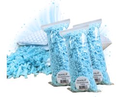 Zentix - Memory Foam vulling 600g - Traagschuim vulling voor Hoofdkussen - Extra ondersteuning - Memory foam vulling voor kussens