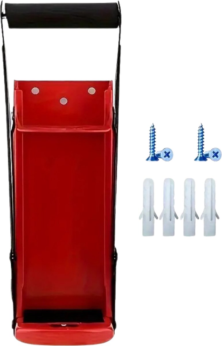 Bovista Blikjespers - Blikkenpers - Blikpers - Can Crusher - 25cl - 33cl - Crush - Rood