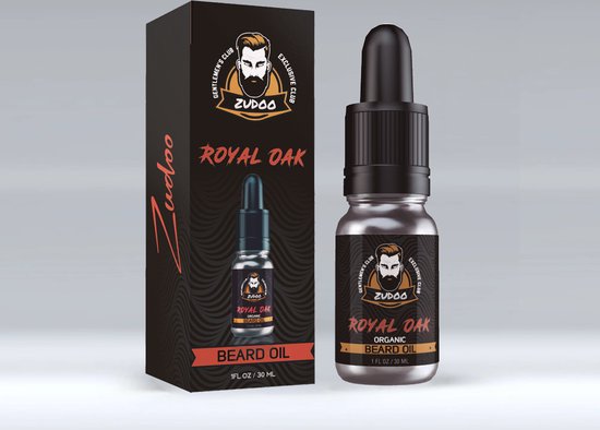 Zudoo's Baardolie - Royal Oak - Voor Gevoelige Huiden/Baarden - Duurzaam