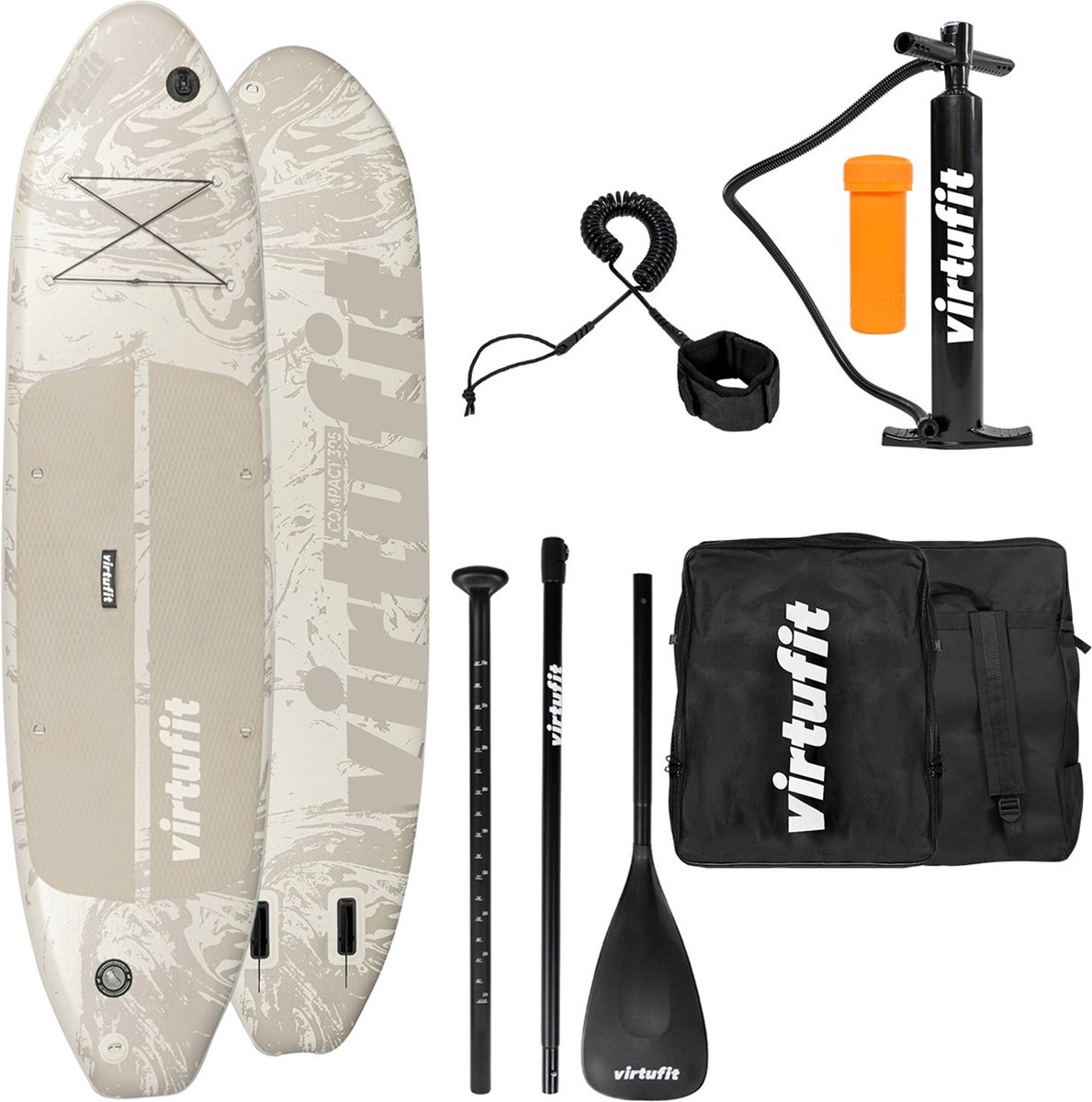 VirtuFit Supboard Ocean Compact 305 - Sand Beige - Met accessoires en draagtas
