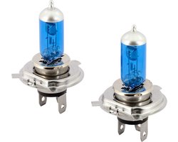 MegaWhite Halogeenlampen H4 - Wit - 2 stuks