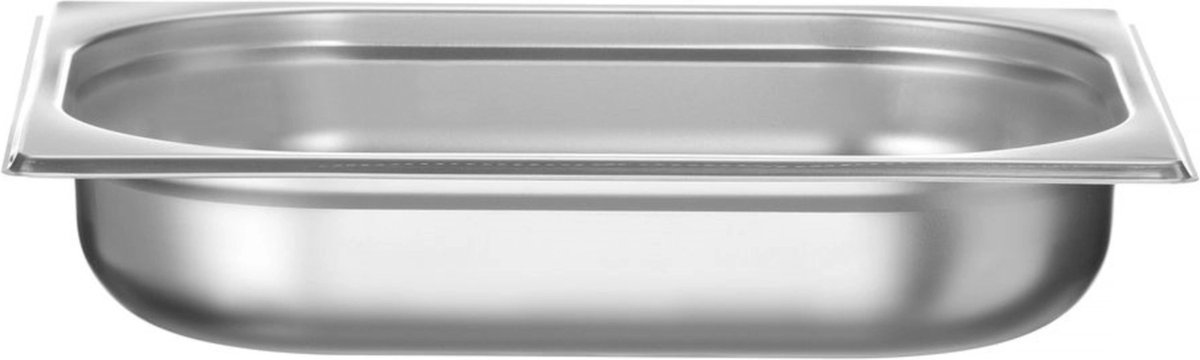 HENDI Geperforeerde GN-container – 4L – 65mm hoog – roestvrij staal – versterkte hoeken