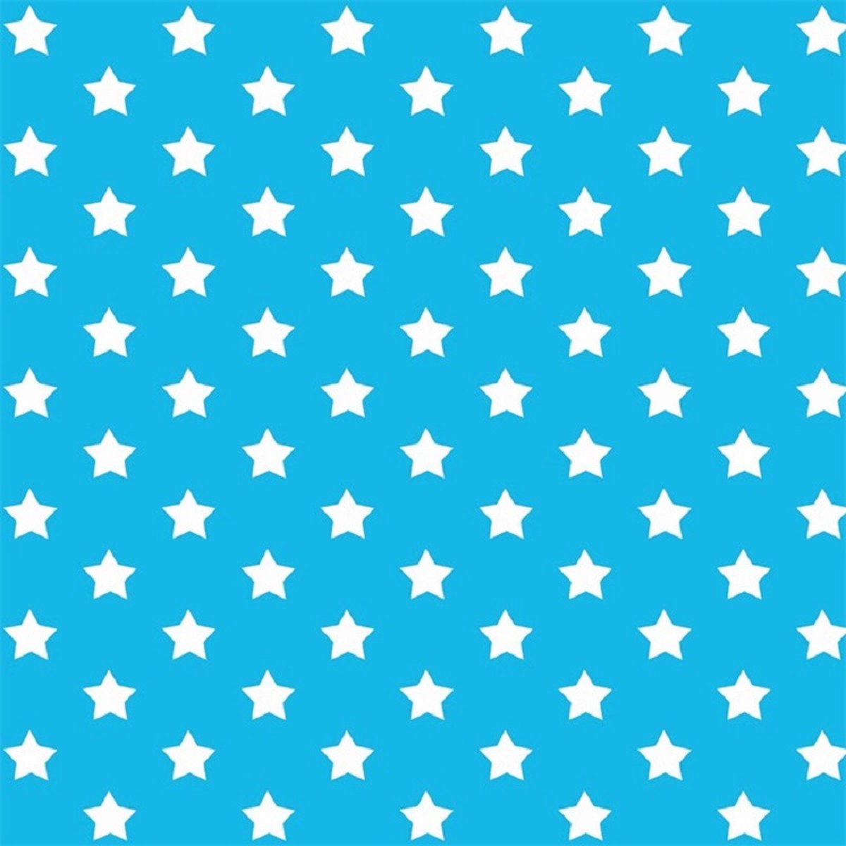 3x rollen decoratie plakfolie blauw met sterren 45 cm x 2 m zelfklevend - Jongenskamer decoratie - Decoratiefolie - Meubelfolie