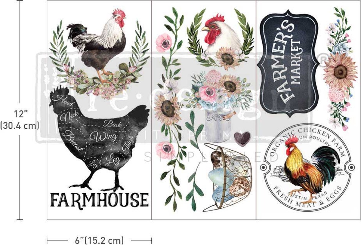 Redesign - Decor Transfer - Morning Farmhouse