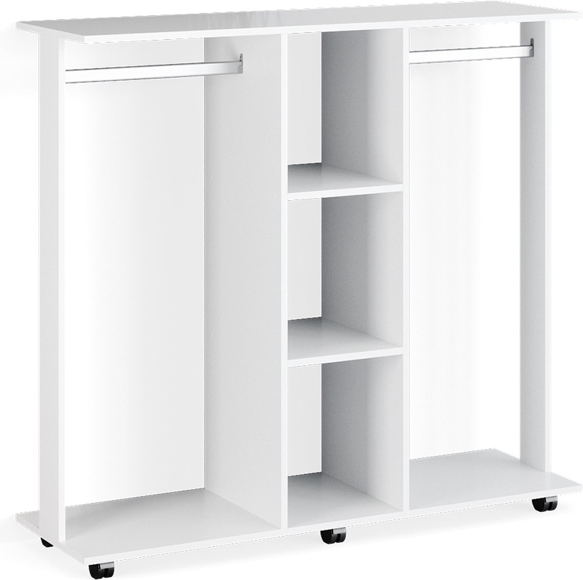 Vicco Robbie Kledingopslagkast – 130 x 120 cm Wit