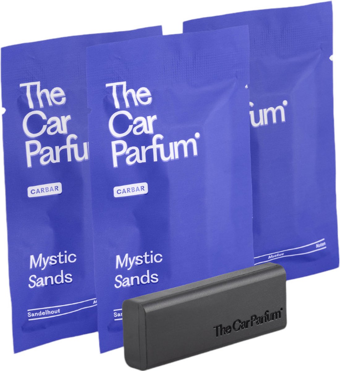 Goedkoopste The Car Parfum Auto Parfum - 3 Navullingen - Auto Geur Met Houder - The CarBar - Auto Geurverfrisser - Mystic Sands Set