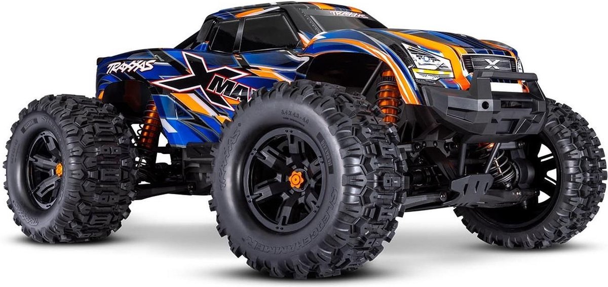 Traxxas X-Maxx Oranje Brushless RC auto Elektro Monstertruck 4WD RTR 2,4 GHz