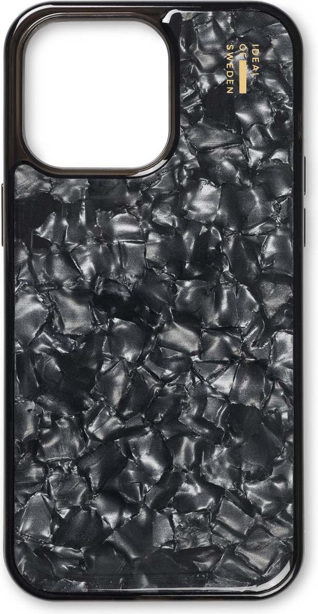 iDeal of Sweden Pearlized Case geschikt voor Apple iPhone 14 Pro Max - Zwart