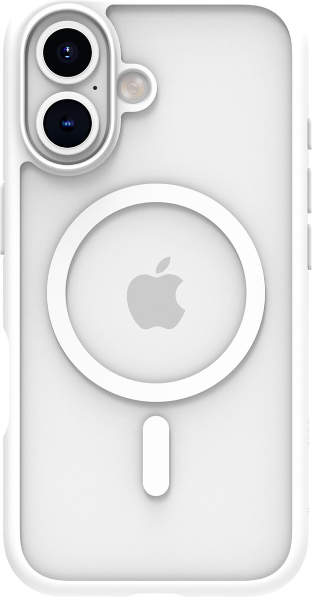 Dbramante1928 - Grenen Mag geschikt voor iPhone 16 Hoesje - wit