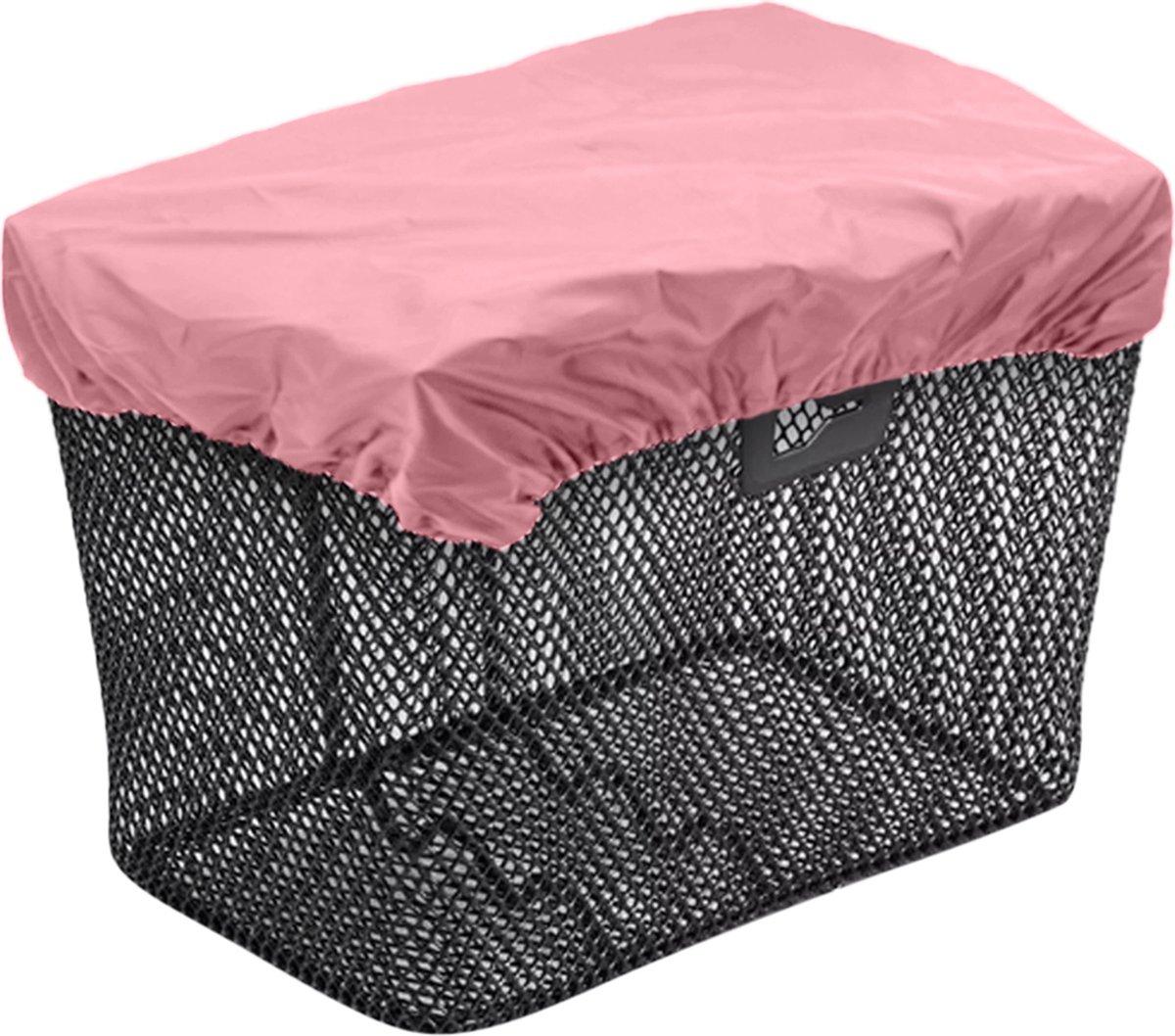 Purepeak Fietskrat Hoes - Krathoes Fietsmand - Afdekhoes Waterbestendig - Crate Cover - 35x45cm - Roze