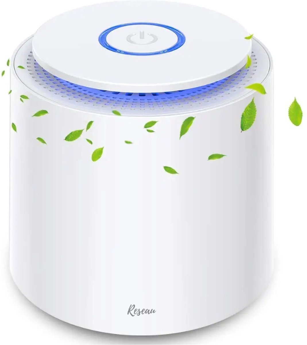 Reseau goods Vochtvreter Elektrisch Deshumidificateur Luchtontvochtiger Dehumidifier Ontvochtiger Luchtreiniger Kelder Voor in Huis Slaapkamer & Badkamer 50m³ h Wit