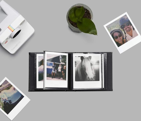 SJBAUTYO Fotoalbum klein, mini-fotoalbum voor 7,6 cm grote foto's