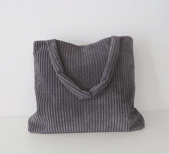 ZHCotta Sac en velours côtelé Zhrill gris