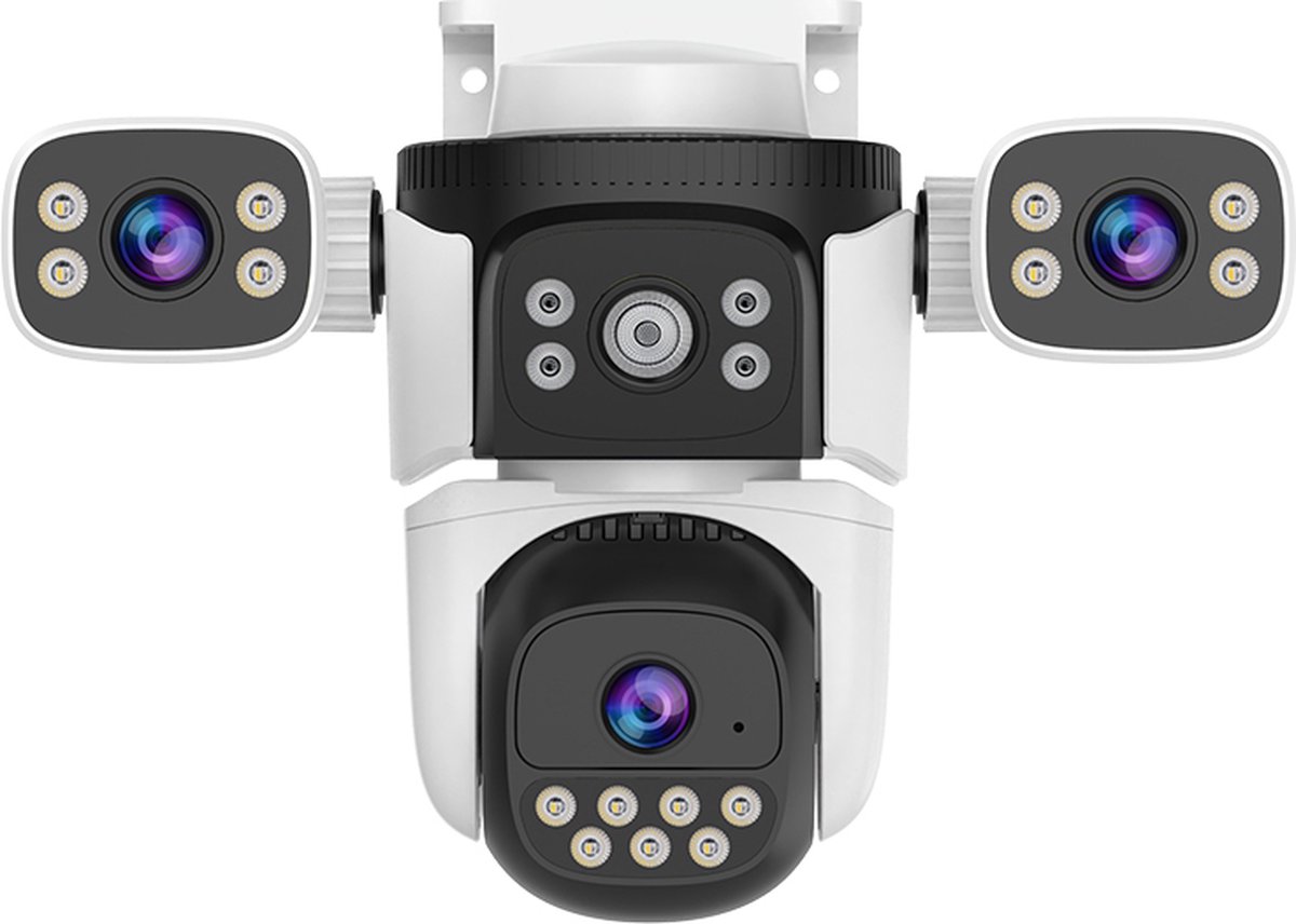 Xcruiser VStarcam Three-Lens Security Camera CS621SR 6MP HD wifi three rotatable lenses crisp color night vision ip camera