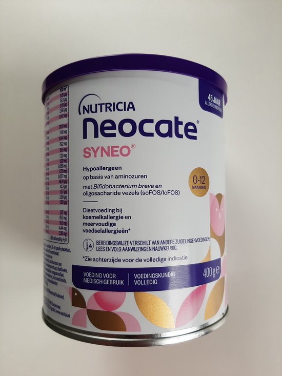 Neocate Syneo poeder Nutricia Dieetvoeding 400 gram