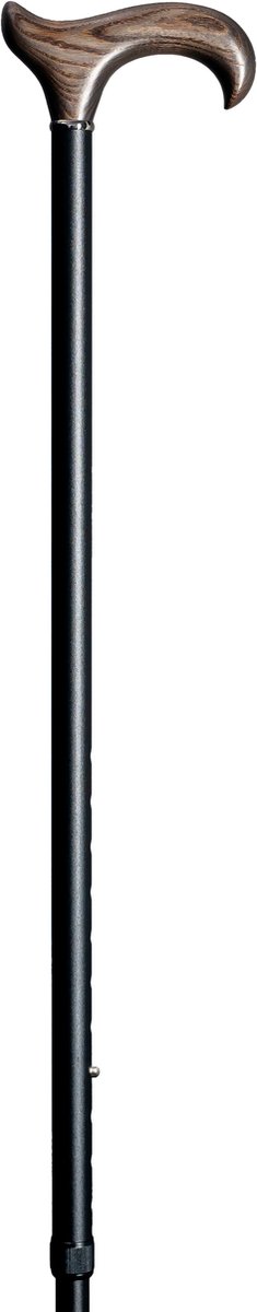 Gastrock - Aluminium - Wandelstok - Edelhout - Ergonomic - Essen handgreep - verstelbaar 75 - 100 cm