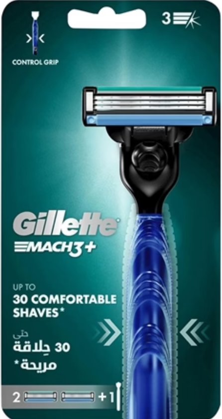 Gillette Holder Mach3 - Incl. 2 lames