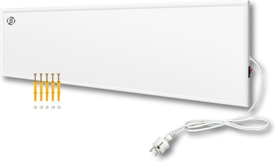 Equivera Wandkachel - Wandverwarming Elektrisch - Keramische Kachel - Heater Kachelventilator - Premium