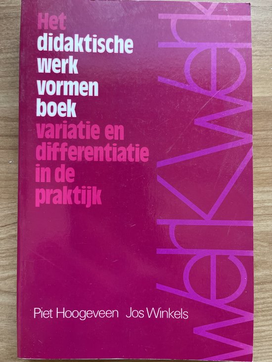 Het didaktische werkvormenboek - cover