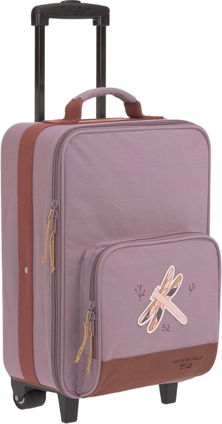 LÄSSIG Adventure Kindertrolley, kinderbagage, reiskoffer met pakriemen en wielen vanaf 3 jaar, voor kinderen, roze (roze), 1204005749 : LÄSSIG 4KIDS LÄSSIG Adventure Kindertrolley, kinderbagage, reiskoffer met pakriemen en wielen vanaf 3 jaar, voor kinderen, roze (roze), 1204005749 : LÄSSIG 4KIDS