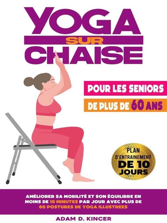 Yoga Sur Chaise Pour les Seniors de Plus de 60 Ans - cover