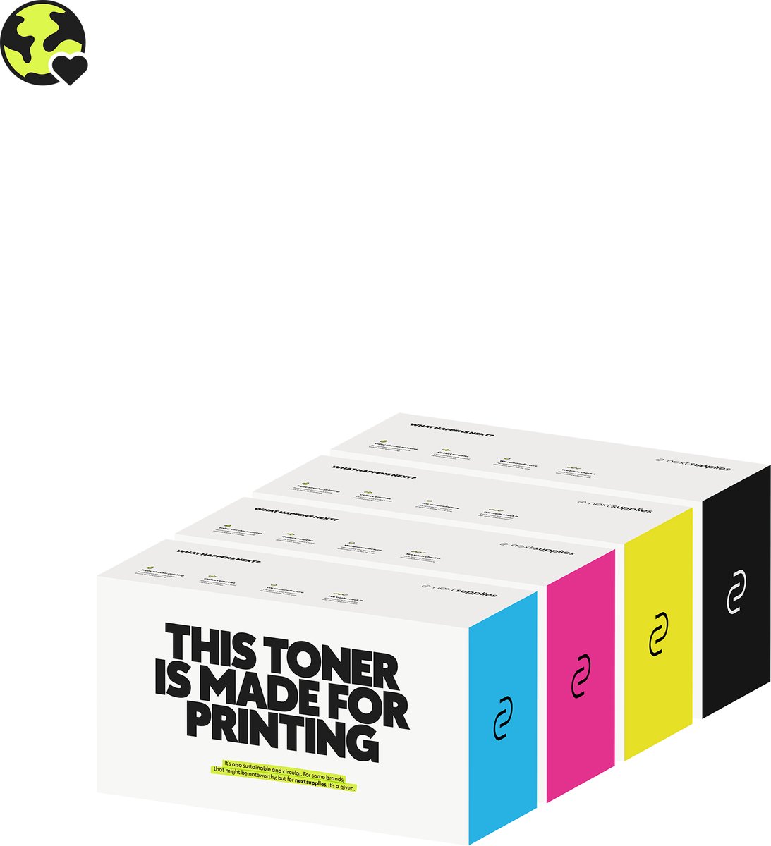 Image of Multipack Canon 046 (Zwart/Cyaan/Magenta/Geel). Originele toners, circulair.