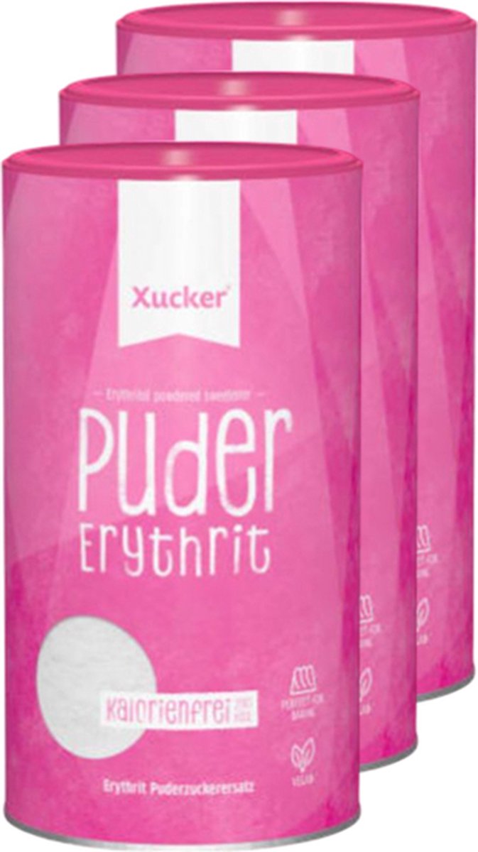 Xucker | Erythritol Icing | 3 stuks | 3 x 600 gram