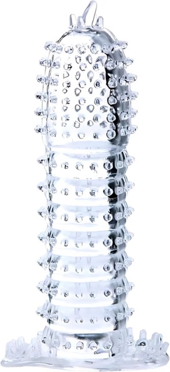 Baile Siliconen Penis Sleeve - Premium Siliconen - Glijmiddel proof - Rekbaar