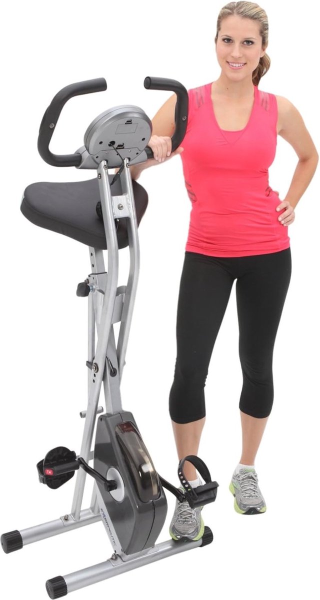 Inklapbare Hometrainer met Magneetremsysteem en Handhartslagmeting