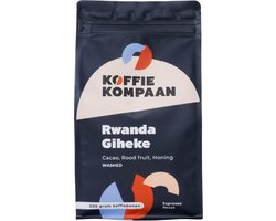 Koffiekompaan Rwanda Giheke Koffiebonen 500 gram