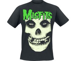Misfits Jarek Skull Heren T-shirt - zwart - M